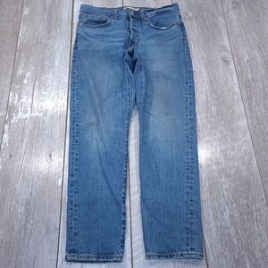 Levi's Wedgie Icon Fit Jeans Women 30 Blue Medium Wash Button Fly High Rise